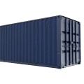 How much can a 40ft container hold?