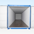 How heavy is an empty 40-foot shipping container?