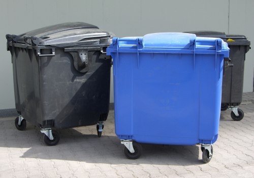 Are there any special requirements for transporting hazardous waste in a shipping container?