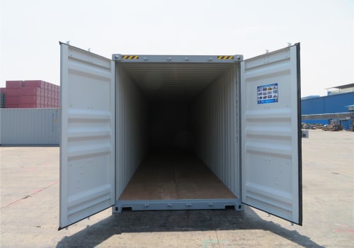 How much is a 40 ft shipping container?