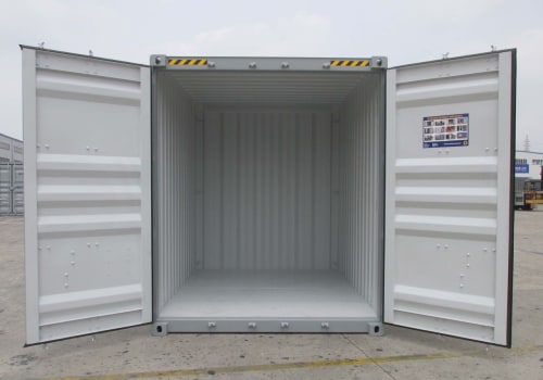 What fits in a 10-foot shipping container?